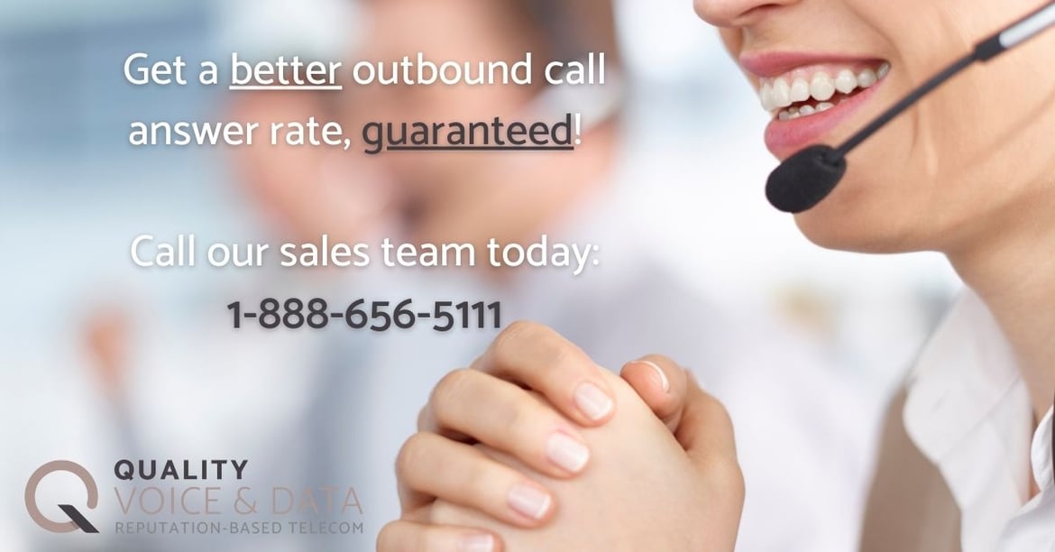 Increase outbound call answer rate