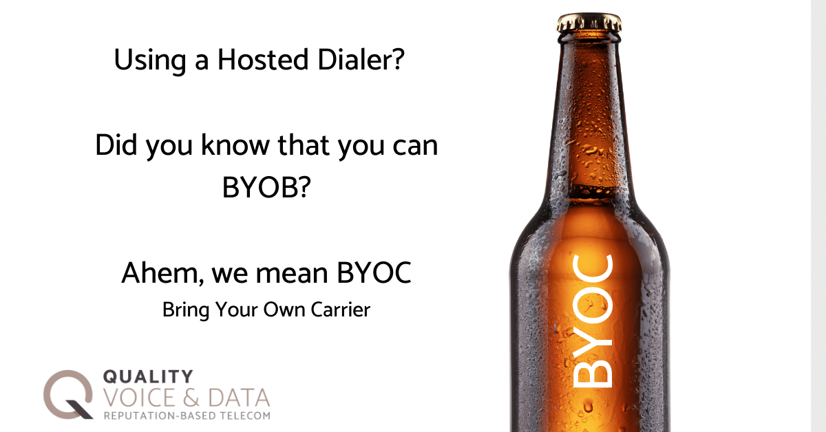 Exploring Bring Your Own Carrier for Your Hosted Dialer